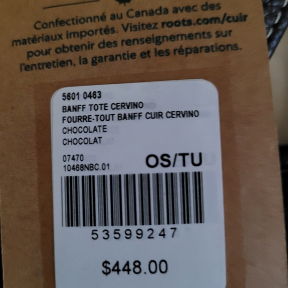 ROOTS BANFF TOTE CERVINO - Picture 3 of 9